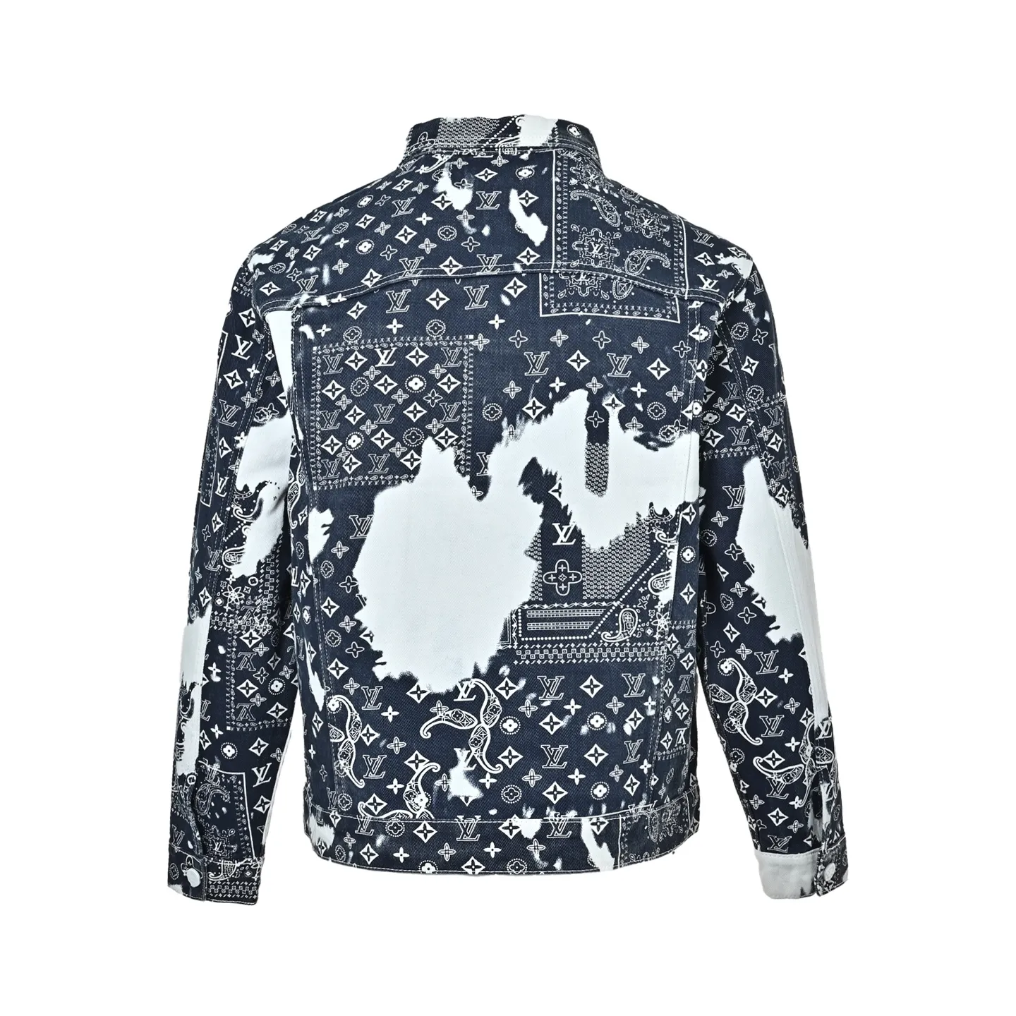Louis Vuitton/Louis Vuitton cashew flower denim jacket